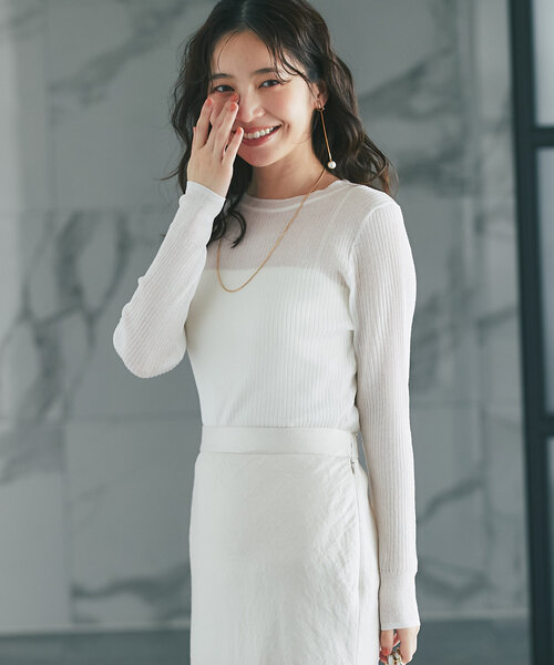 La boutique Bonbon（ラブティックボンボン） 長袖ニット FREE ピンク