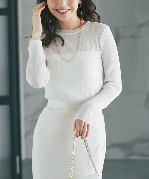 La boutique Bonbon（ラブティックボンボン） 長袖ニット FREE ピンク