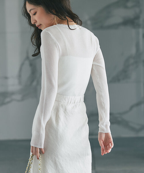 La boutique Bonbon（ラブティックボンボン） 長袖ニット FREE ピンク