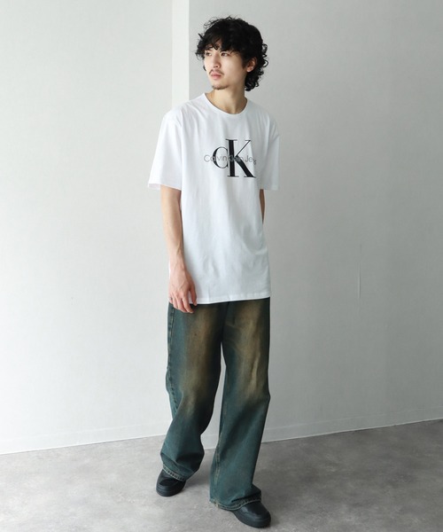 カルバンクライン   Jeans Monologo ノースリーブ Calvin Klein Jeans 送料無料 カルバンクラインジーンズ