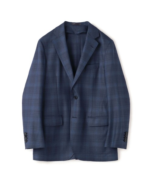 TOMORROWLAND」 テーラードジャケット 48 ブルー メンズ「TOMORROWLAND