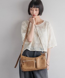迷彩　フリースショルダーバッグ　ポーカーズ LOWRYS FARM ショルダーバッグ バッグ ポケツキショルダーBAG