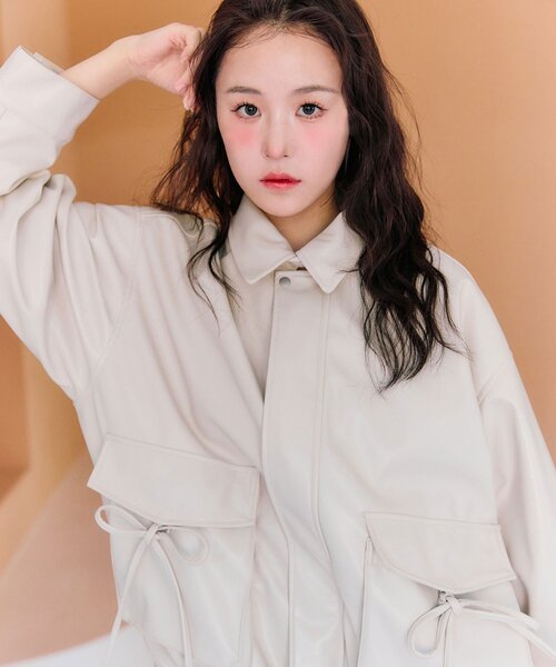 olivedesolive オリーブデオリーブ　レザージャケット OLIVE des OLIVE（オリーブデオリーブ） レザージャケット ライダース