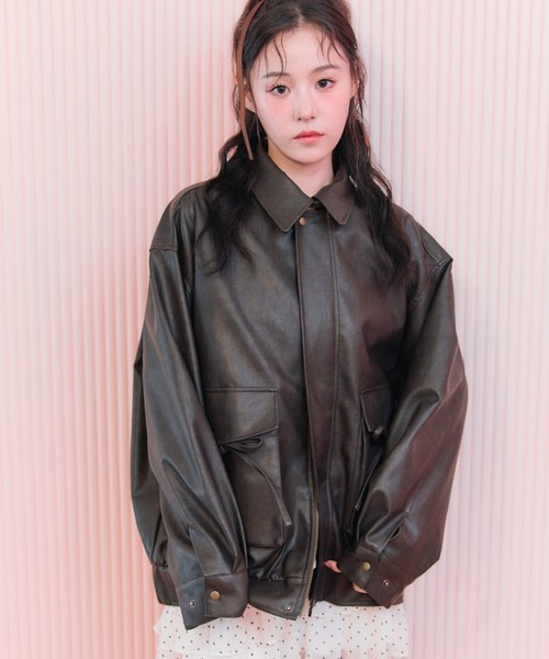 さお　BEATRICE レザージャケット＋ファー さお様専用 BEATRICE レザージャケット＋ファー