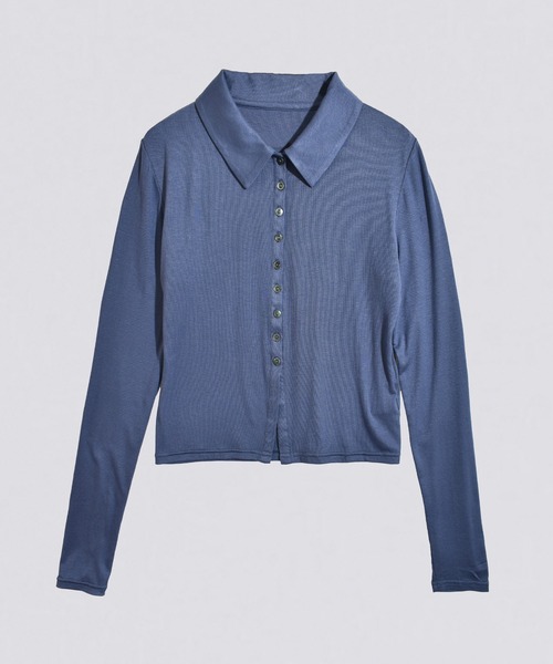 カーディガン 「kiehtova」slim collar cardigan/スリム カラー カーディガン KTWR39 レディース