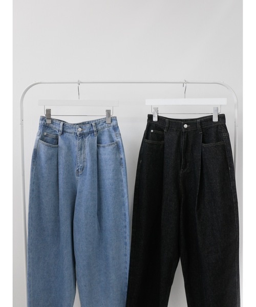 未使用【LOHEN】HIGH WAIST 2TUCK DENIM 【公式通販】