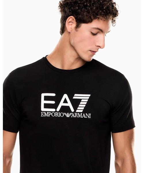 エンポリオ アルマーニ EA7 ストレッチコットン ロゴ Tシャツ 楽天市場】EMPORIO ARMANI エンポリオ アルマーニ ストレッチ
