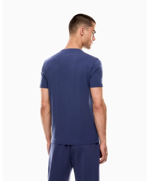 EA7 Emporio Armani ネイビー Tシャツ ITALIA Mサイズ Emporio Armani EA7 