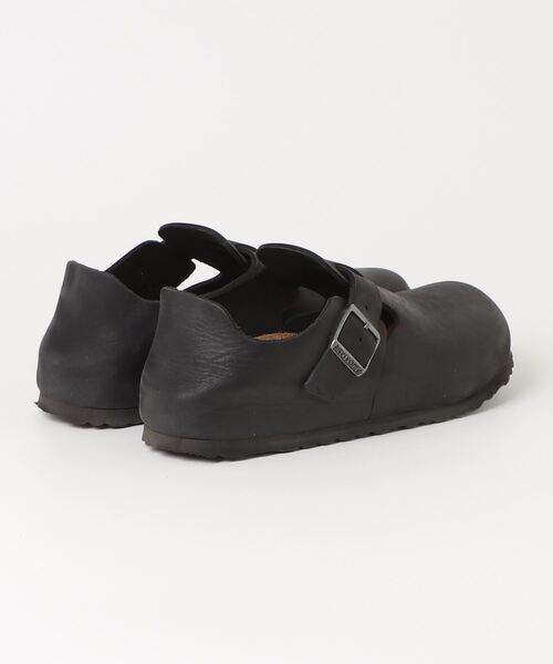 Birkenstock ブラックレザー ストラップシューズ 39 BIRKENSTOCK 「BIRKENSTOCK」 シューズ 39 ブラック レディース