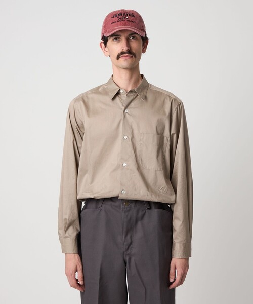 定価1.7万 シルク混 steven alan レギュラーカラーシャツ M 特価 Steven Alan＞ コットン/シルク/リネン チェック レギュラー