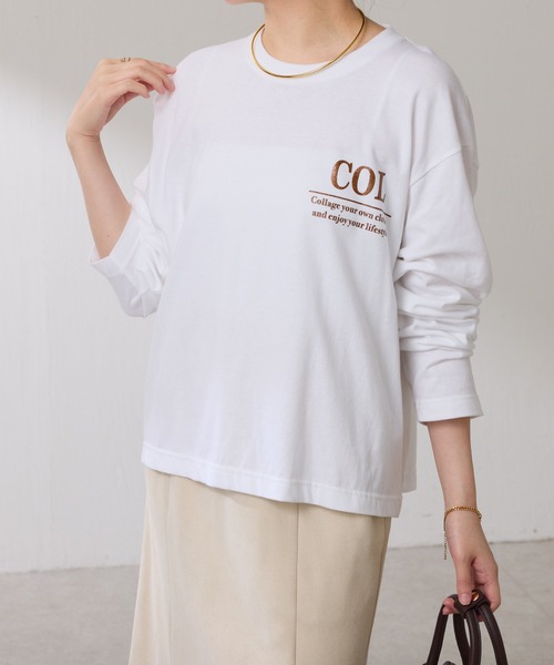 tシャツ COLロゴロンT レディース