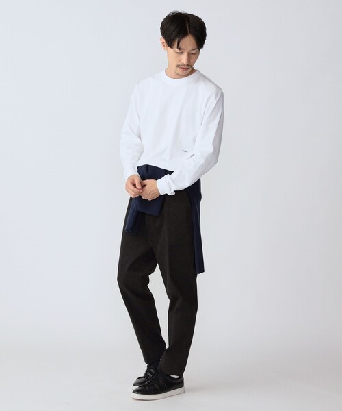 「SHIPS」 長袖Tシャツ MEDIUM ロイヤルブルー メンズ