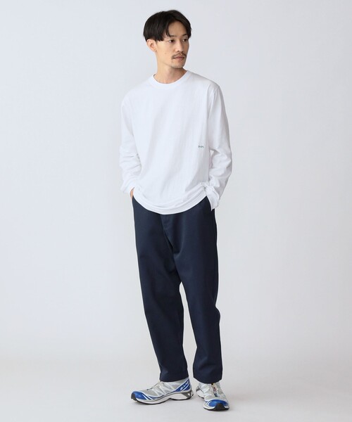 「SHIPS」 長袖Tシャツ MEDIUM ロイヤルブルー メンズ