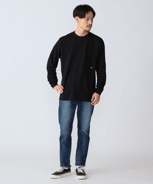 「SHIPS」 長袖Tシャツ MEDIUM ロイヤルブルー メンズ