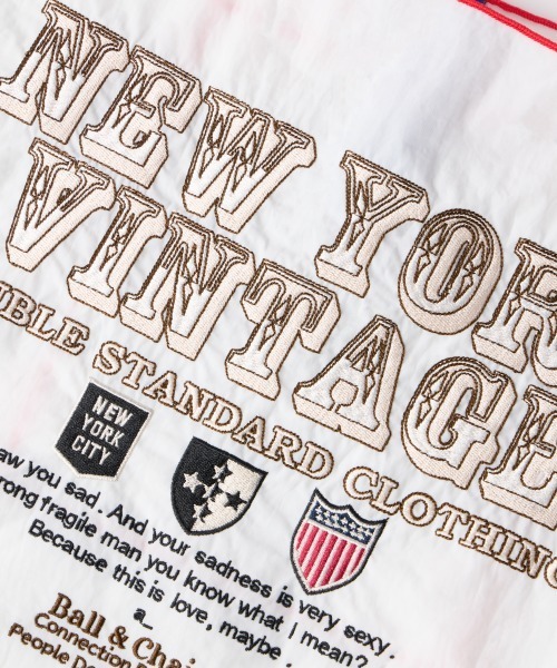 DOUBLE STANDARD Ball&Chain New Yorkロゴ ミニ エコバッグ New Yorkロゴミニショッピングバッグ（エコバッグ/サブバッグ