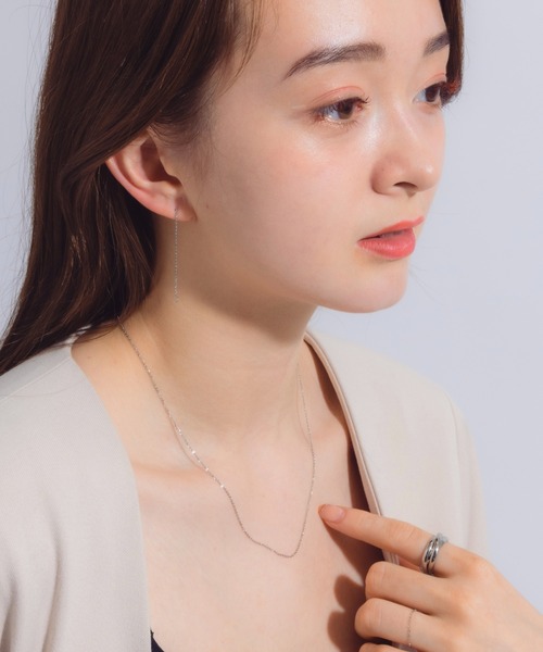 muku ネックレス NC/1mm Sheer Chain レディース : ZOZOTOWN Yahoo!店