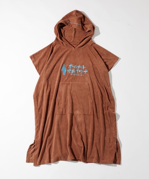 SAUVENIR/サウベニア 別注 オールナイト野良サウナ ポンチョ パイル メンズ | FREAK'S STORE | 03