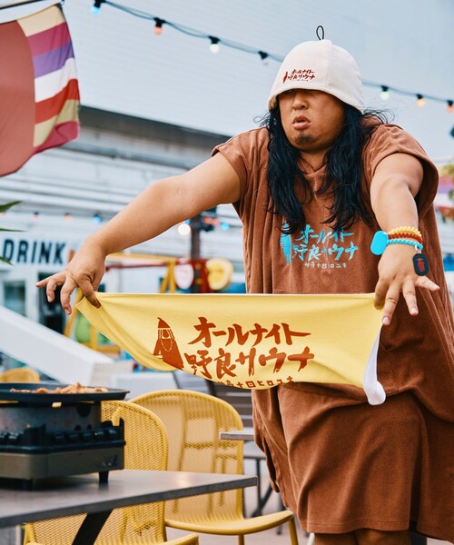 SAUVENIR/サウベニア 別注 オールナイト野良サウナ ポンチョ パイル メンズ | FREAK'S STORE | 20