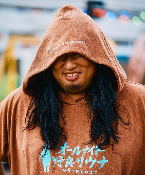 SAUVENIR/サウベニア 別注 オールナイト野良サウナ ポンチョ パイル メンズ | FREAK'S STORE | 21