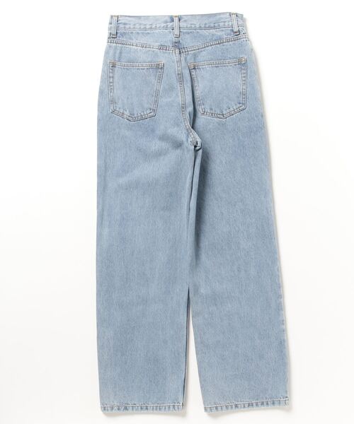 「MARW UNITED ARROWS」 ダメージ加工デニムパンツ 36 ブラック レディース