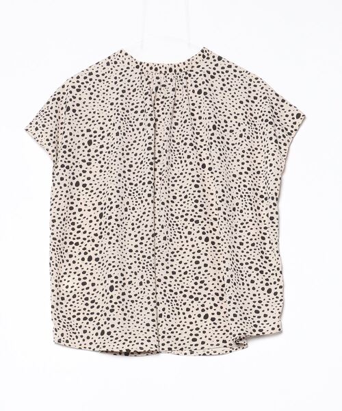 「DISCOAT」 半袖ブラウス M ベージュ レディース_画像2