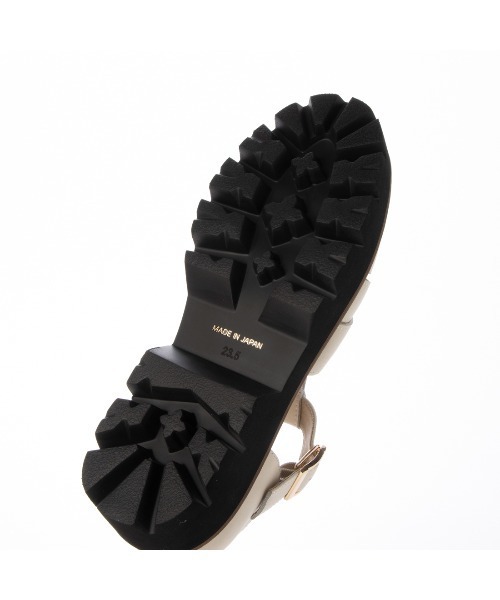 「ing」 フラットサンダル 23.5cm アイボリー レディース_画像6