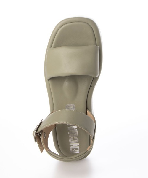 「enchanted」 フラットサンダル LL ブラック レディース_画像7