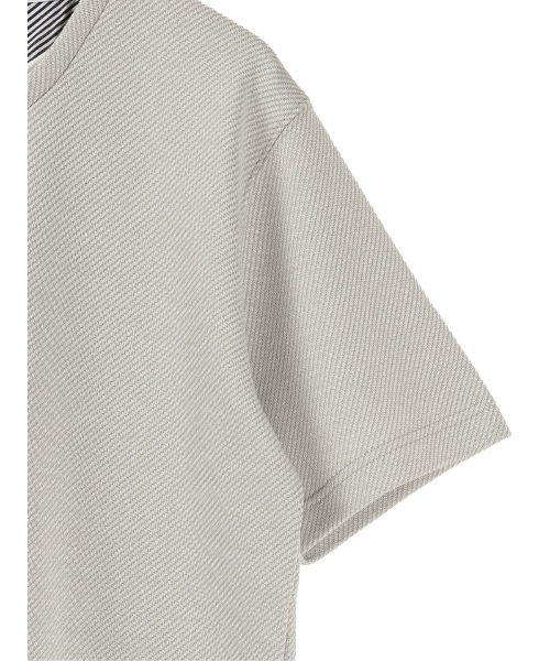 「m.f.editorial」 半袖Tシャツ X-LARGE ライトグレー メンズ_画像3