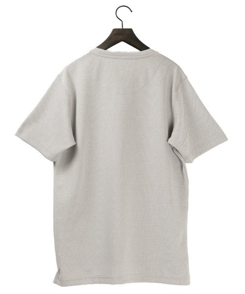 「m.f.editorial」 半袖Tシャツ X-LARGE ライトグレー メンズ_画像4
