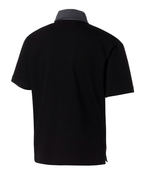 「PUMA」 半袖ポロシャツ SMALL ネイビー メンズ_画像4