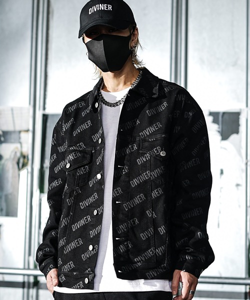 DIVINER（ディバイナー） デニムジャケット gジャン 「DIVINER」Logo