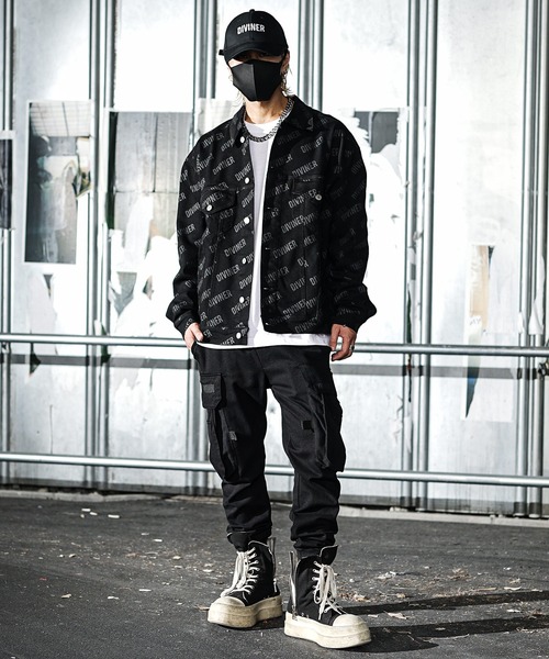 DIVINER（ディバイナー） デニムジャケット gジャン 「DIVINER」Logo