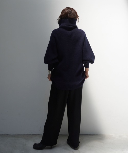 「ETRE TOKYO」 タートルネックニット FREE ホワイト レディース_画像7