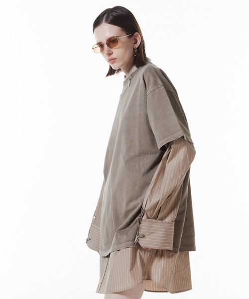JOSE MOON（ジョゼムーン） tシャツ BACK LOGO PIGMENT T-SHIRT/バック