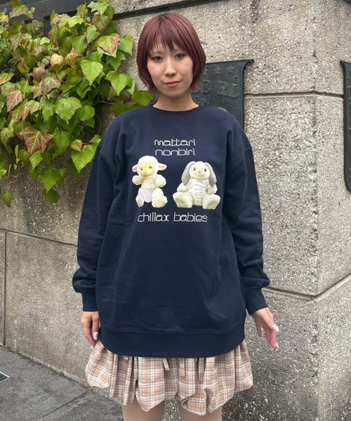 トレーナー/スウェット angel sweat  marry me. MLB トレーナー スウェット 「MLB/メジャーリーグベースボール」 裏