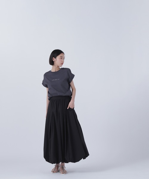 「NATURAL BEAUTY BASIC」 半袖カットソー FREE ブラウン レディース_画像3