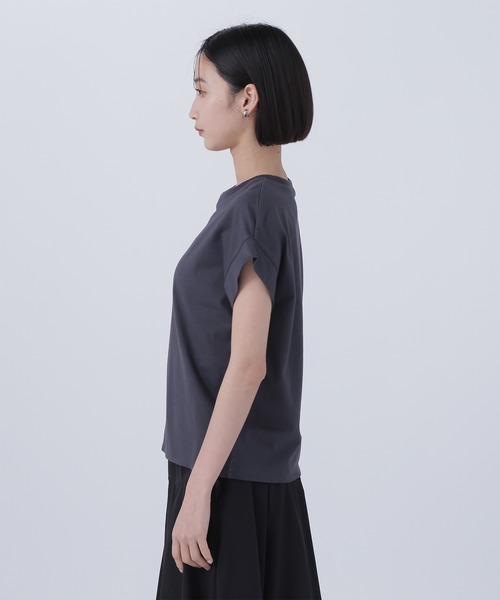 「NATURAL BEAUTY BASIC」 半袖カットソー FREE ブラウン レディース_画像8