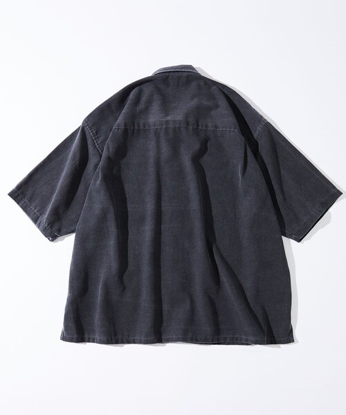 「NAUTICA」 半袖シャツ LARGE ブラック メンズの画像