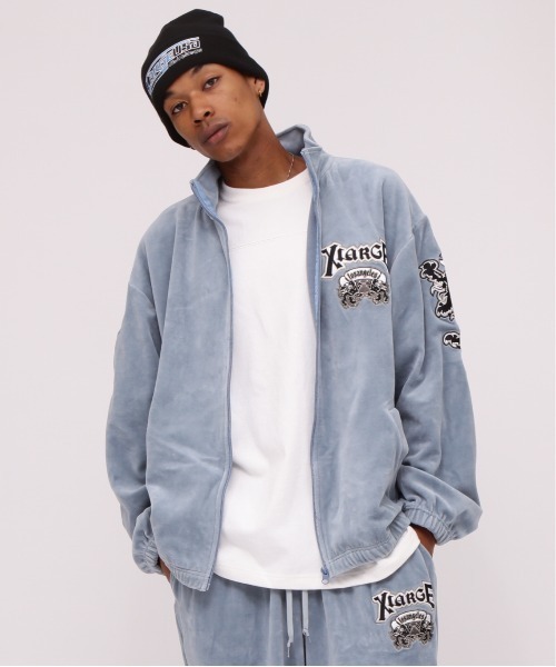 AVIREX（アヴィレックス） 「XLARGE」ブルゾン MEDIUM サックスブルー