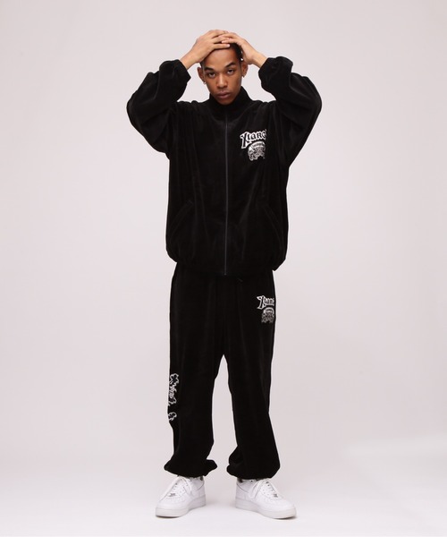 AVIREX XLARGE セットアップ AVIREX（アヴィレックス） 「XLARGE」ブルゾン MEDIUM サックスブルー