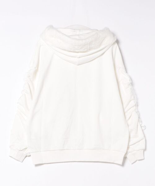 SECRET パーカー シークレットハニー Secret Honey レースZIPパーカー （クロ