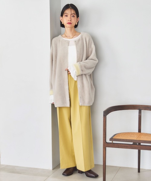 DOUX ARCHIVES（ドゥアルシーヴ） カーディガン ダブルフェイスノー