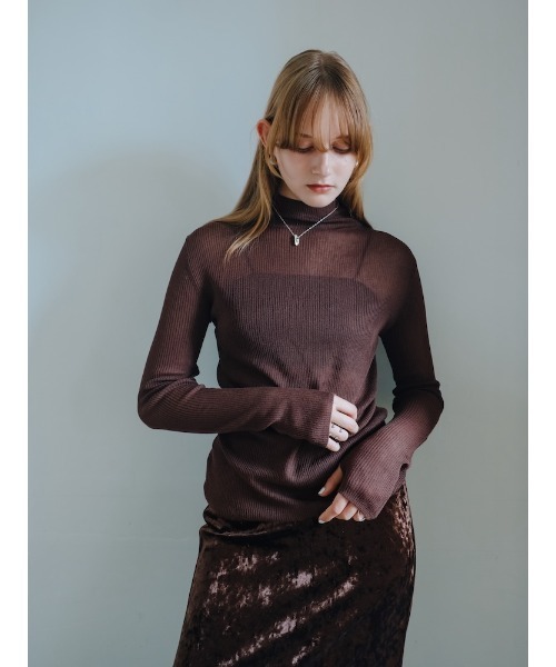 tシャツ sahara× KOTOKA IZUMI Sheer Top レディース 【美品】sahara