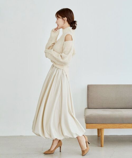 cle blatt スカート サテンバルーンスカート : ZOZOTOWN Yahoo!店