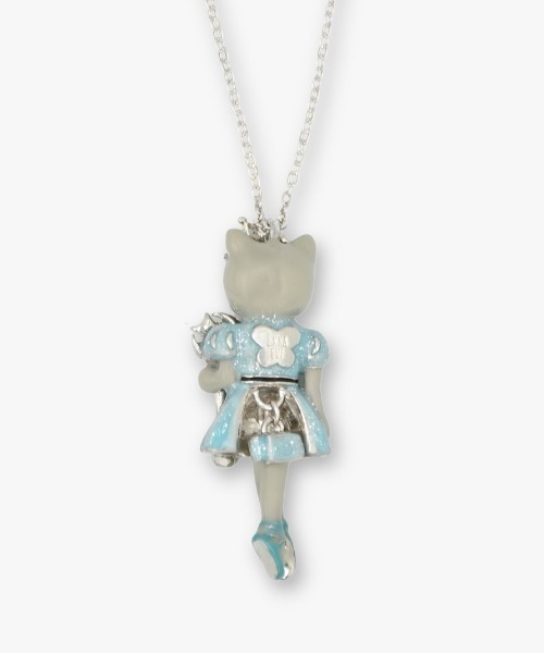 ANNA SUI（アナスイ） ネックレス バレリーナ猫モチーフ ネックレス