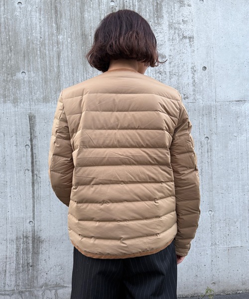 Vincent et Mireille ベージュ ダウンジャケット FREAK'S STORE（フリークスストア） 「Vincent et Mireille」ダウン