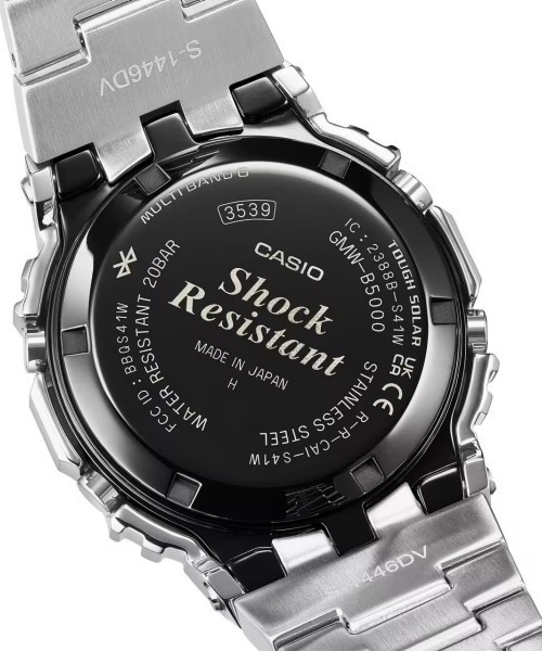 腕時計 G-SHOCK/ジーショック 腕時計 FULL METAL GMW-B5000BT-1JF メンズ レディースの画像