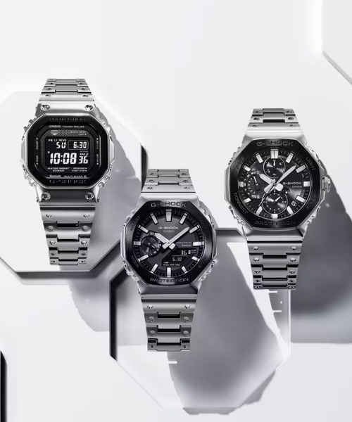 腕時計 G-SHOCK/ジーショック 腕時計 FULL METAL GMW-B5000BT-1JF メンズ レディースの画像