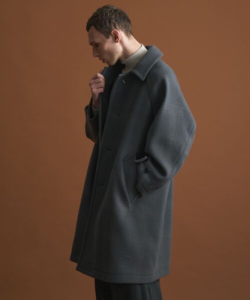 a438　まぐま様お値引パブリックトウキョウ　オーバーサイズ　ステンカラーコート PUBLIC TOKYO（パブリックトウキョウ） ステンカラーコート コート