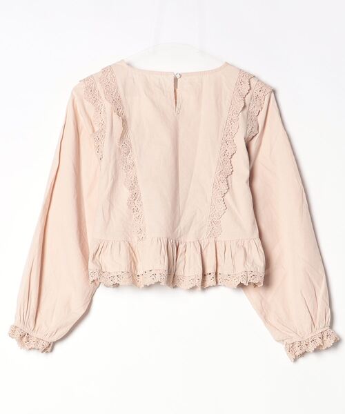 「fifth」 レース長袖ブラウス - ベージュ レディース_画像2